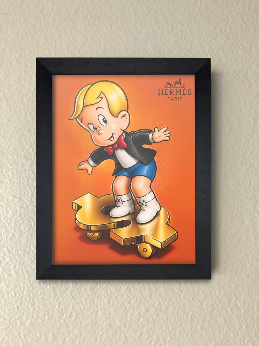 Richie Rich Hermes Framed Wall Art